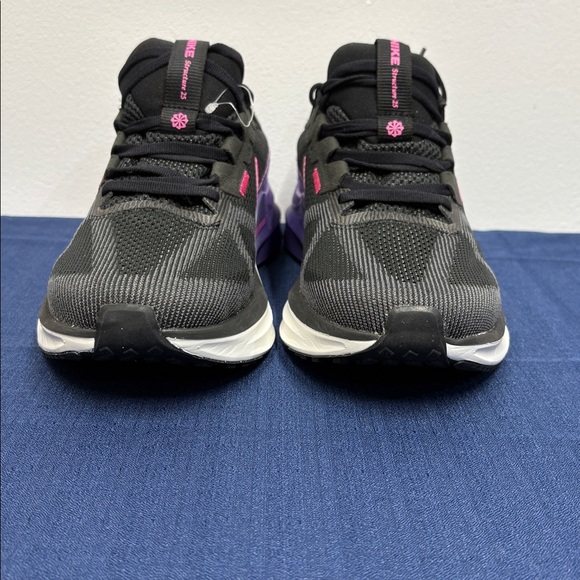 Nike air zoom structure 25 men’s Running Athletic Shoes 9 field mesh laceup new - Picture 3 of 8